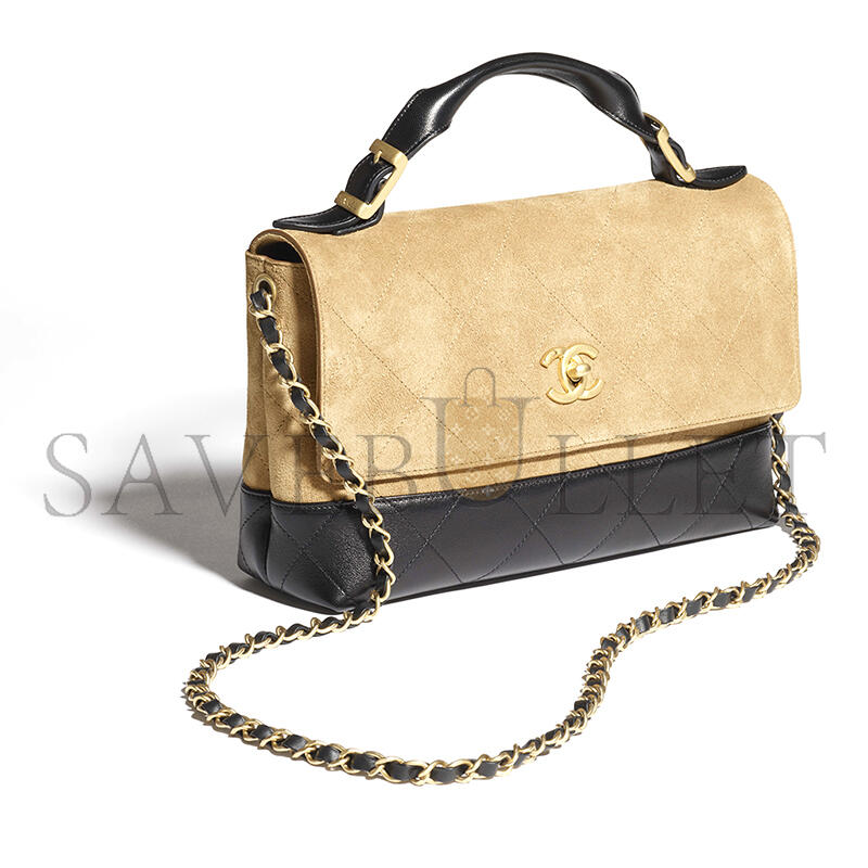 CHANEL MASTER LARGE FLAP BAG WITH TOP HANDLE AS5637 (29*18*8cm)
